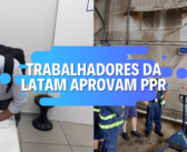 Trabalhadores da Latam aprovam PPR em assembleia no Salgado Filho