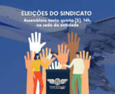 Eleições no Sindicato: assembleia para definir calendário e comissão eleitoral é nesta quinta (5)