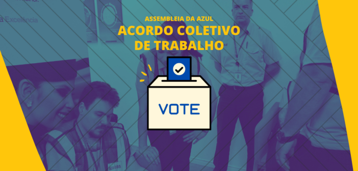 Azul propõe continuação do ACT sobre horas extras; assembleia acontece na terça (28)